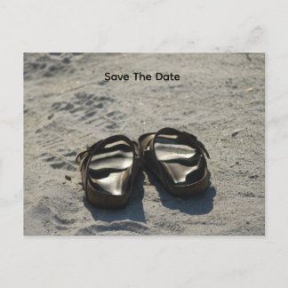 Carte Postale Faire-part Rencontrez-Nous À La Plage