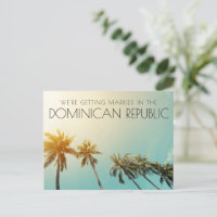 République Dominicaine Mariage de plage Enregistre