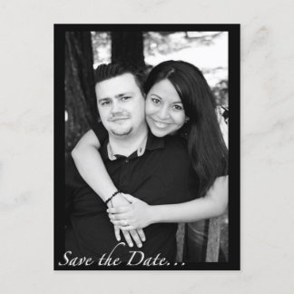 Carte Postale Faire-part Réservez la date