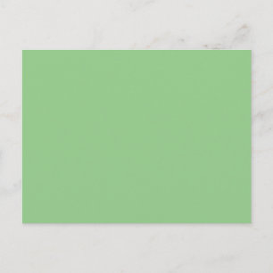 Carte Postale Faire-part Sage #93CC8A, Cendre d'argile