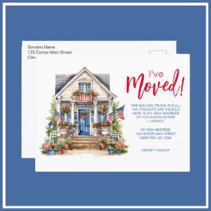 Carte Postale Faire-part Saison d'été Moving