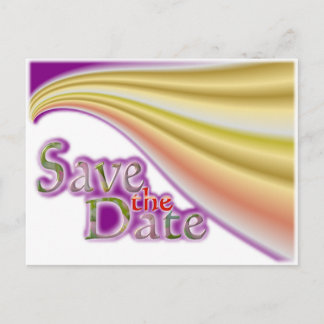 Carte Postale Faire-part Sauvegarder la date