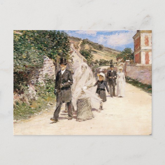 Carte Postale Faire-part Sauvegarder la date ! La Marche Nuptiale de Robins (Devant)