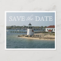 Sauvegarder la date Mariage Nantucket Brant Point 