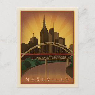 Carte Postale Faire-part Sauvegarder la date   Nashville, TN - Legacy Bridg