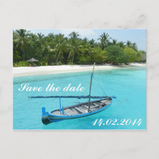 Carte Postale Faire-part Sauver la date