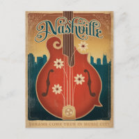 Sauver la date | Nashville, TN - Mandoline Fleur