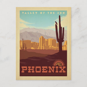 Carte Postale Faire-part Sauver la Date Phoenix, AZ