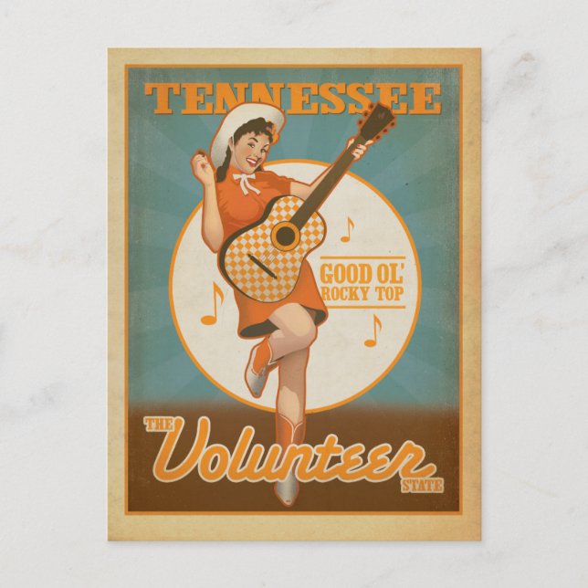 Carte Postale Faire-part Sauvez la date | Knoxville, TN (Devant)