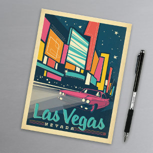 Carte Postale Faire-part Sauvez la date   Las Vegas, NV
