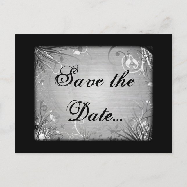 Carte Postale Faire-part Save the date... (Devant)