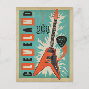 Carte Postale Faire-part Save the date Cleveland, OH
