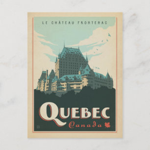 Carte Postale Faire-part Save the date Québec, Canada