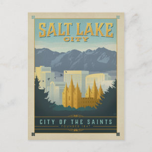 Carte Postale Faire-part Save the date   Salt Lake City, UT