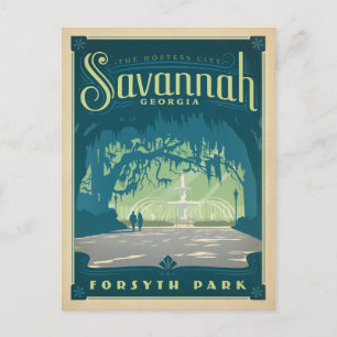 Carte Postale Faire-part Save the date   Savannah, GA