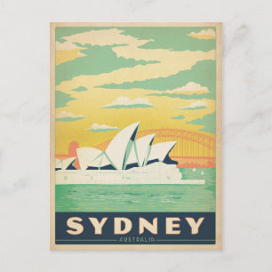 Carte Postale Faire-part Save the date   Sydney, Australie