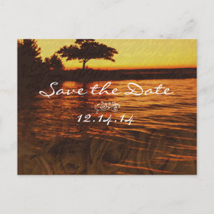 Carte Postale Faire-part Sepia Roses du temps passé sous les vagues calmant