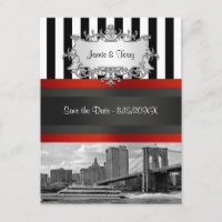 Suite d'invitation Pont de Brooklyn sur la skyline