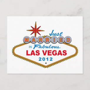 Carte Postale Faire-part Symbole de Las Vegas 2012