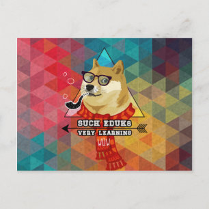 Carte Postale Faire-part Une telle obtention du diplôme de doge