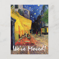 Van Gogh Night Cafe Changement d'adresse