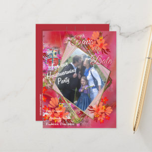 Carte postale Faire-part Viva Magenta 2023