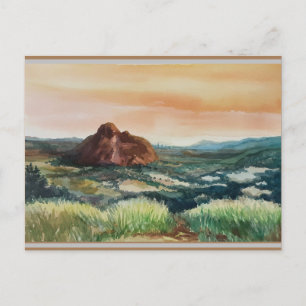 Carte Postale Faire-part Vue des Glasshouse Mountains  
