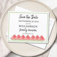 Watermelon Family Reunion Enregistrer La Date
