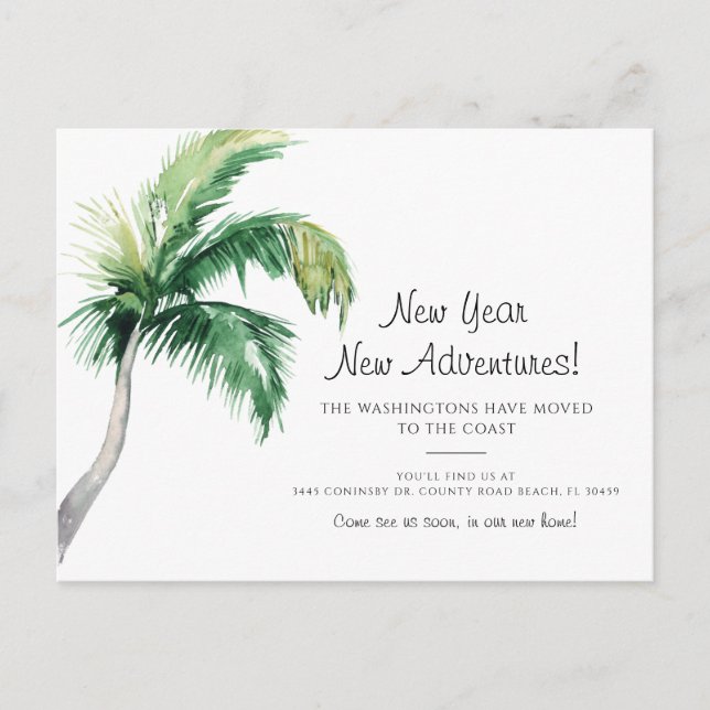 Carte Postale Faire-part We've Moved New Address Moving (Devant)