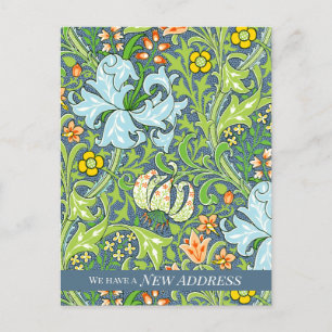 Carte Postale Faire-part William Morris Golden Lily CC1223 en mouvement
