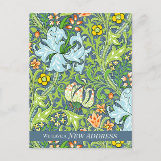 Carte Postale Faire-part William Morris Golden Lily CC1223 en mouvement