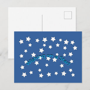 Carte postale - Faire un vœu sur une étoile #2