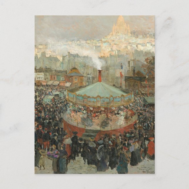 Carte Postale Fairground | Louis Abel-Truchet (Devant)