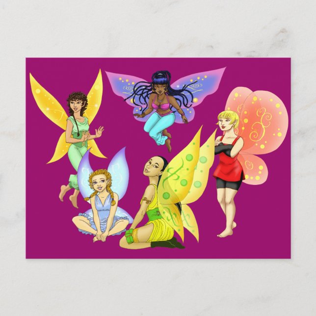 Carte postale Fairies (Devant)
