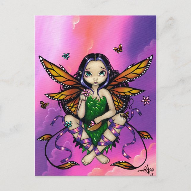 Carte postale "Fairy at Sunset" (Devant)