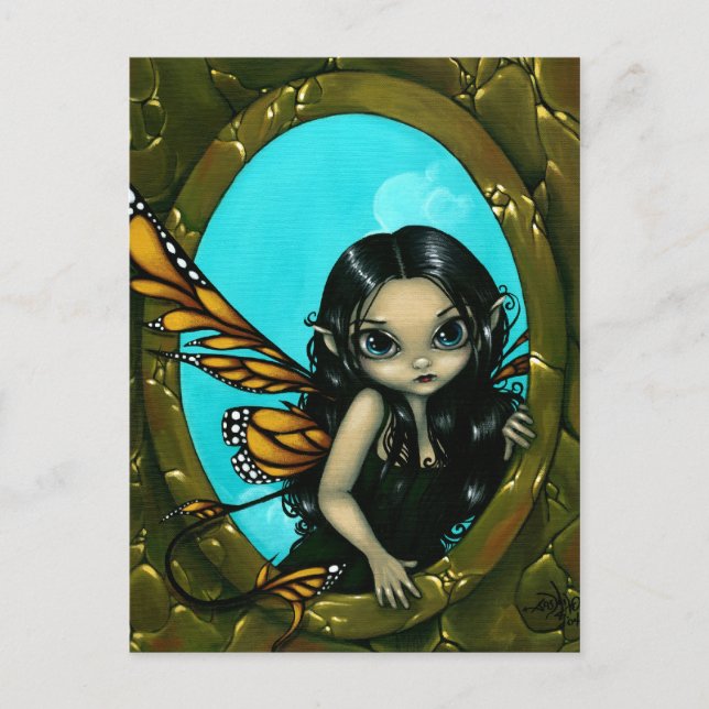 Carte postale "Fairy in My Window" (Devant)