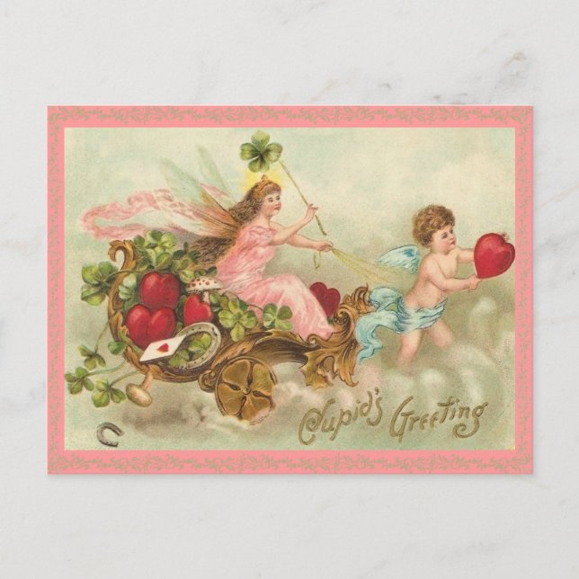 Carte postale Fairy Queen Valentine (Devant)