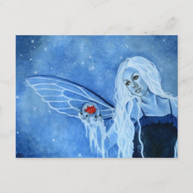 Carte postale Fairy Winter Magic (Devant)