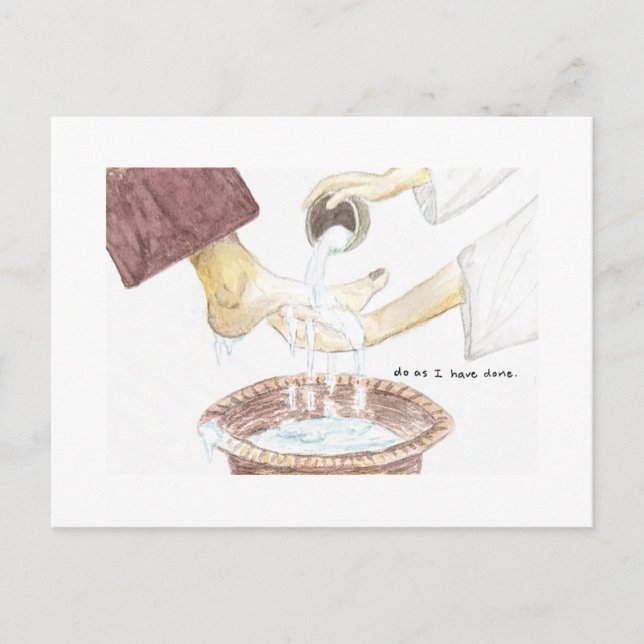 carte postale fais comme j'ai fait (Devant)