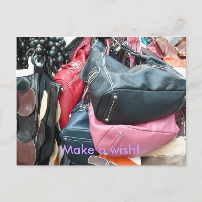 Carte Postale Fais un voeu ! (Devant)