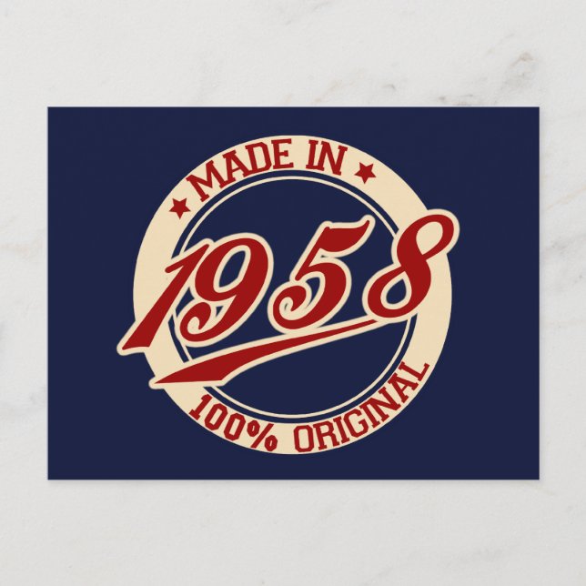 Carte Postale Fait En 1958 (Devant)