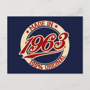 Carte Postale Fait En 1963