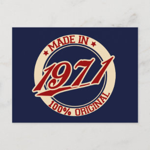 Carte Postale Fait En 1971