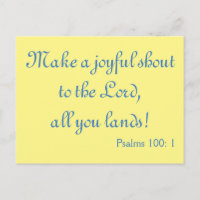 Faites un Joyeux cri de louange