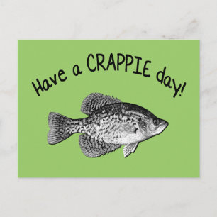CARTE POSTALE FAITES UNE JOURNÉE DE CRAPPIE