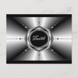 Carte postale Faith Fractal Détenus