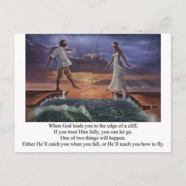 Carte Postale Faith Walk (Devant)