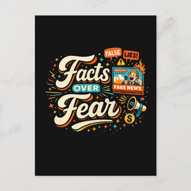 Carte Postale Faits avant la peur (Devant)