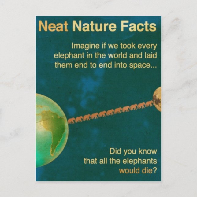 Carte Postale faits de nature nette (Devant)
