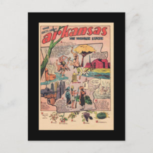 Carte Postale Faits sur l'Arkansas